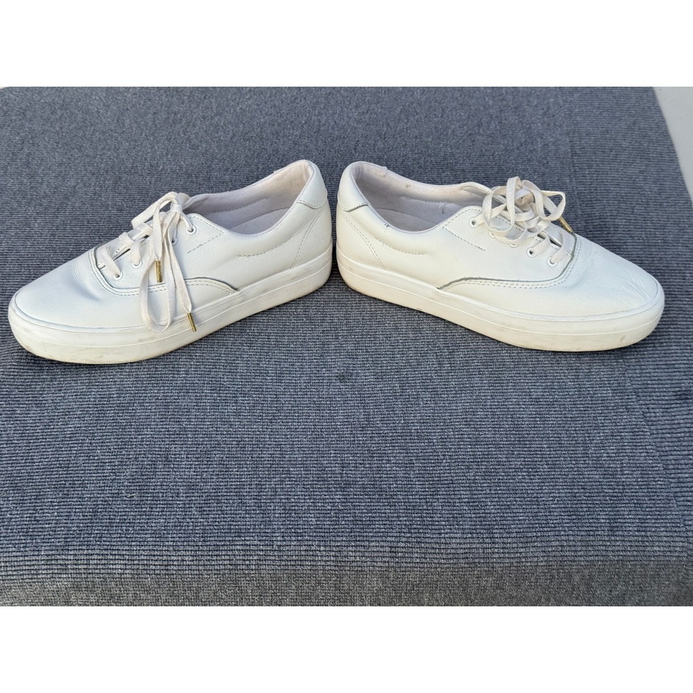 Keds Womens White Leather Champion Sneakers WH59989 Size 6.5 - Picture 4 of 7